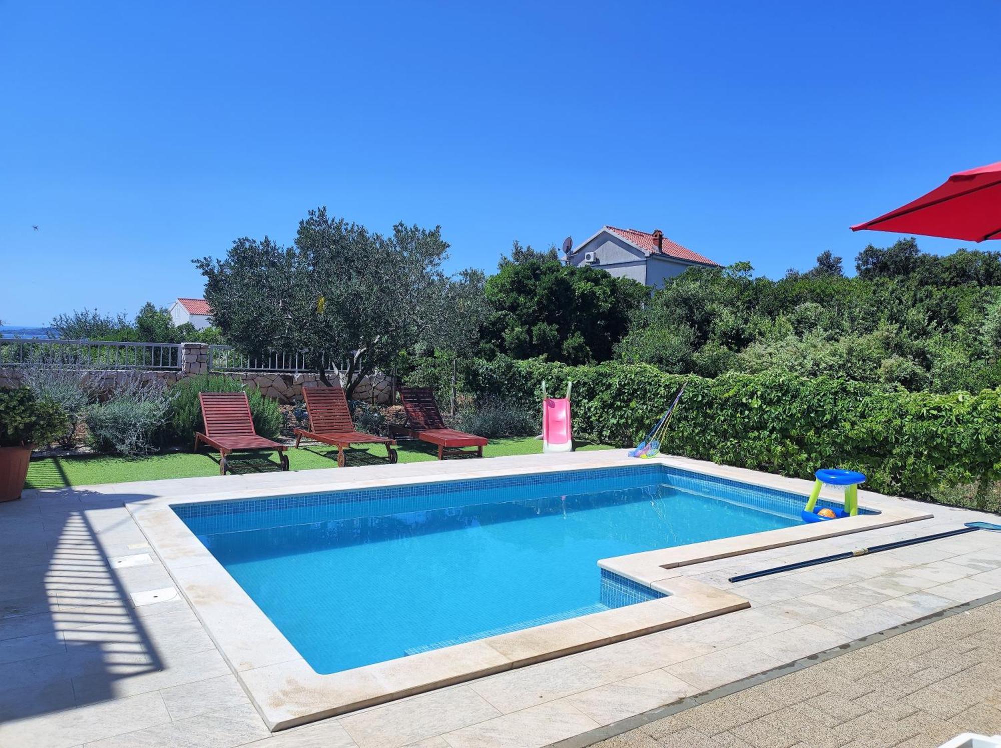 Holiday House Nena With Pool Vinišće Екстериор снимка